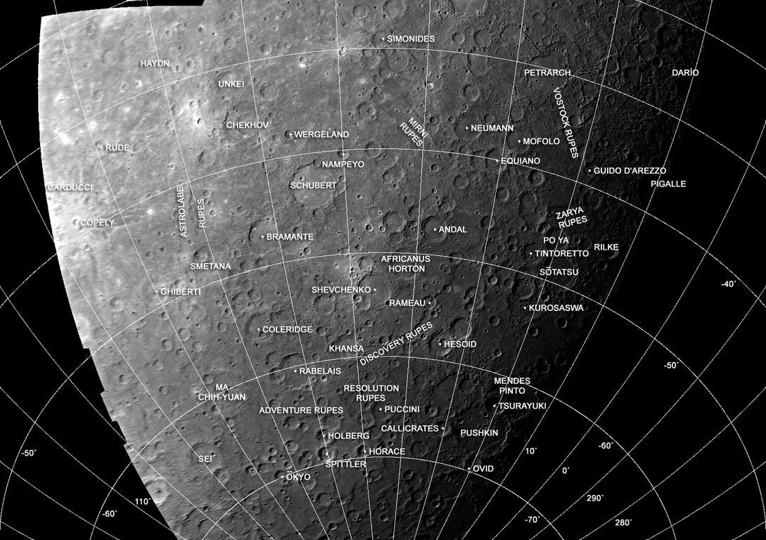 Как Шевченко связан с планетой Меркурий