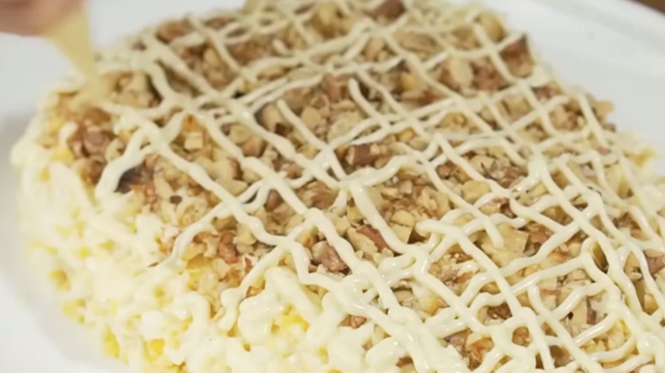 рецепт салату з виноградом