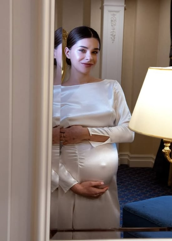  Катерина Остапчук на останніх термінах вагітності