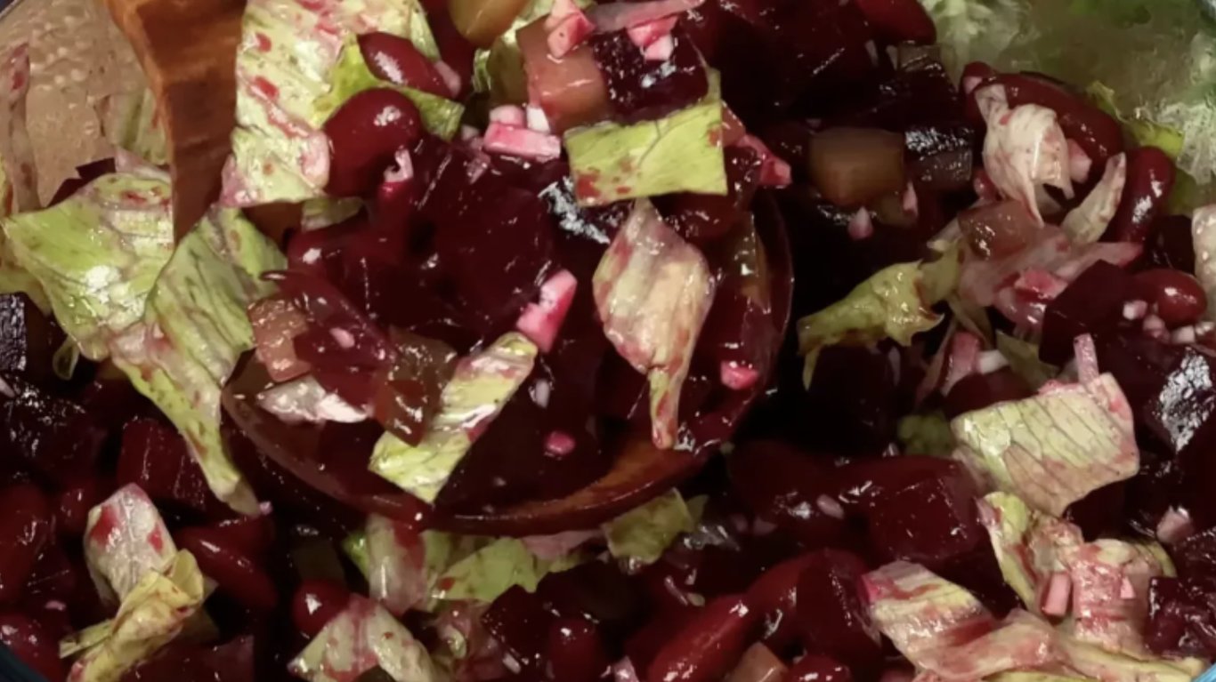 рецепт салату з буряком