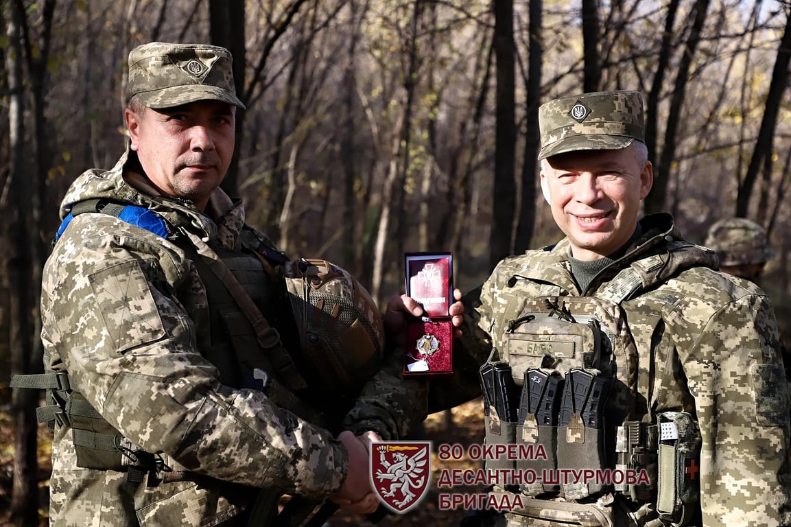 відзначення воїнів на Бахмутському напрямку