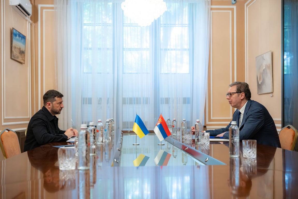 Зустріч Зеленського й Вучича