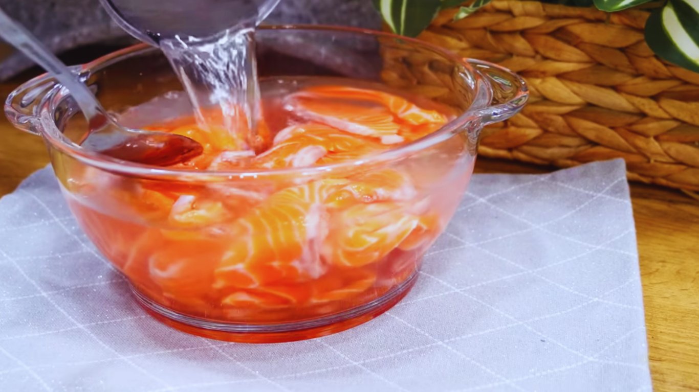 рецепт засолювання лосося