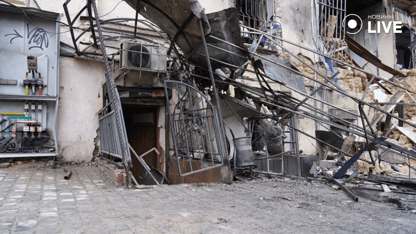 Удар по Одесі