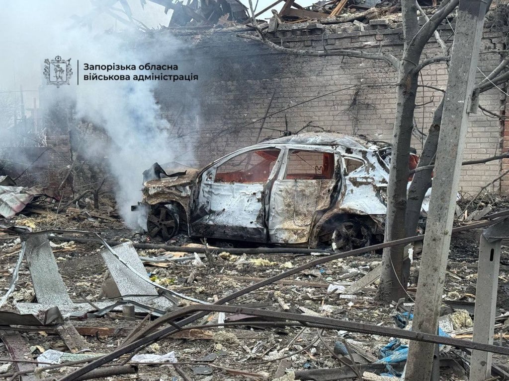 Обстріл Запорізької області 31 березня