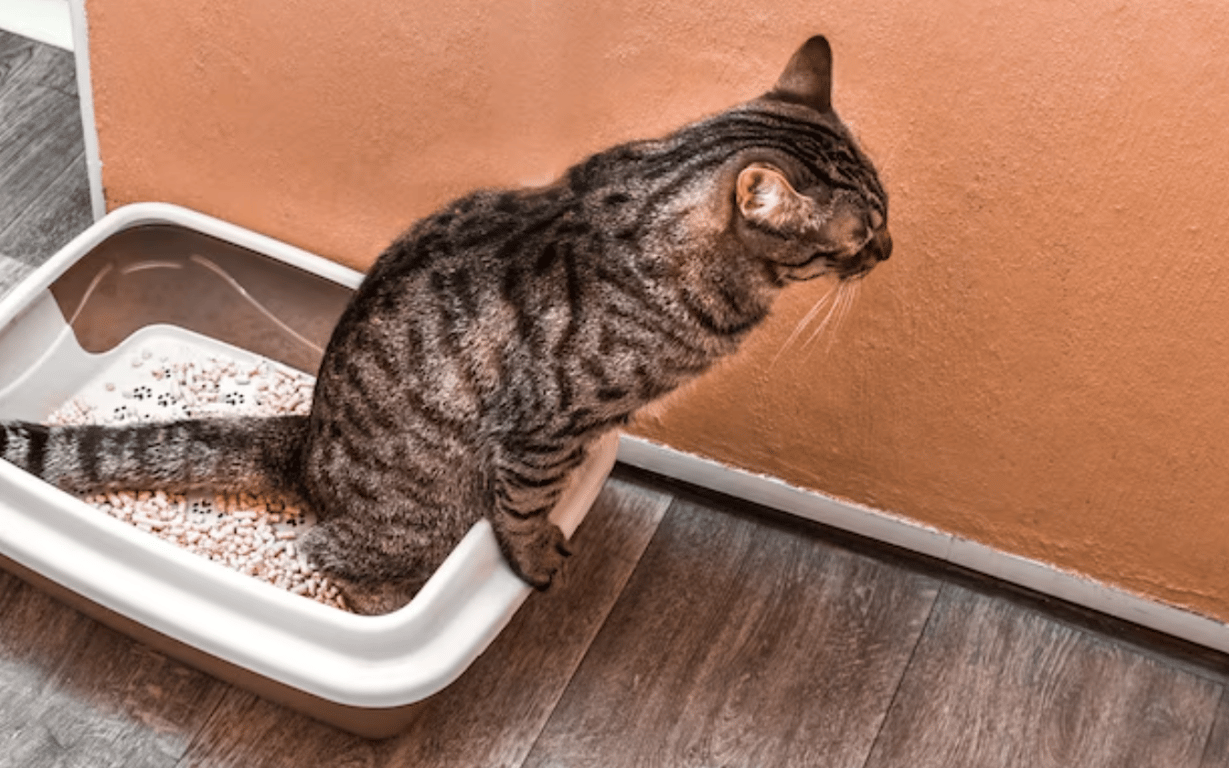 Кот, который ходит на лоток