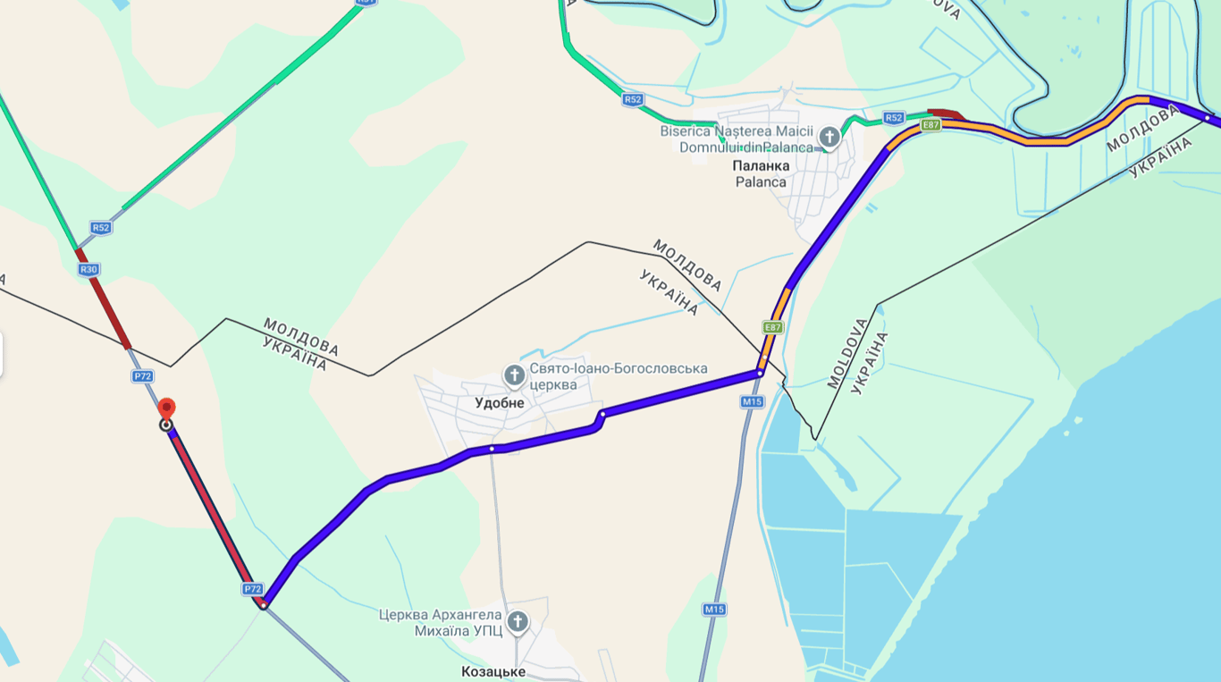 На трасі Одеса — Рені утворилися затори: де ситуація найскладніша - фото 2