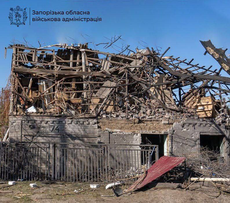 Обстріл Запорізької області 28 грудня