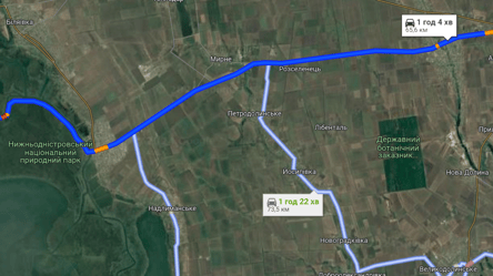 Виїзд за кордон — на міжнародній трасі Одещини через затори ускладнено рух - 285x160