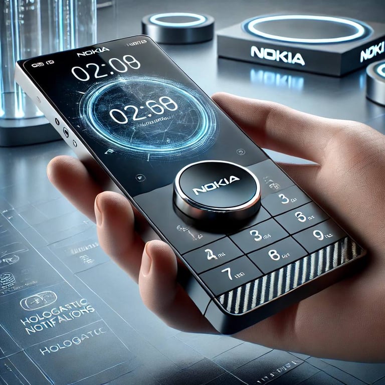 ИИ показал, как будут выглядеть кнопочные телефоны