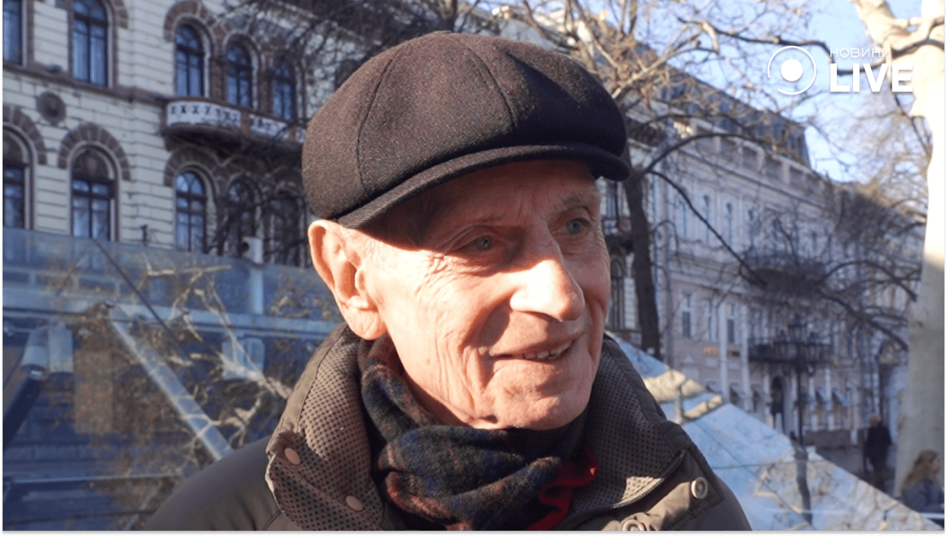 Одессит Леонид. Фото: Новости.LIVE/ Юлия Браславская