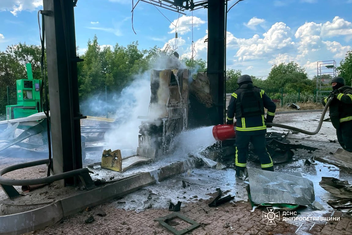 Обстріли Дніпропетровська область 8 червня