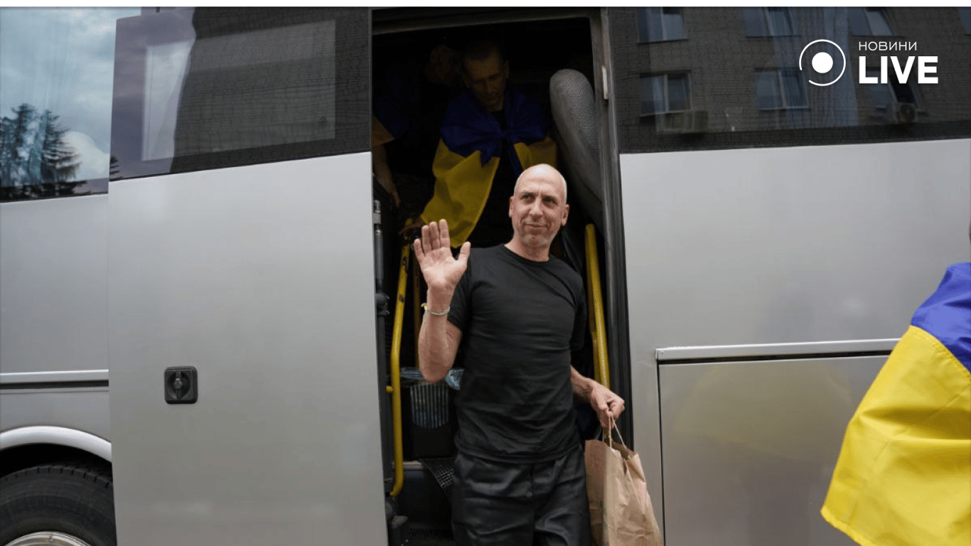 Звільнені полонені з полону РФ 25 травня