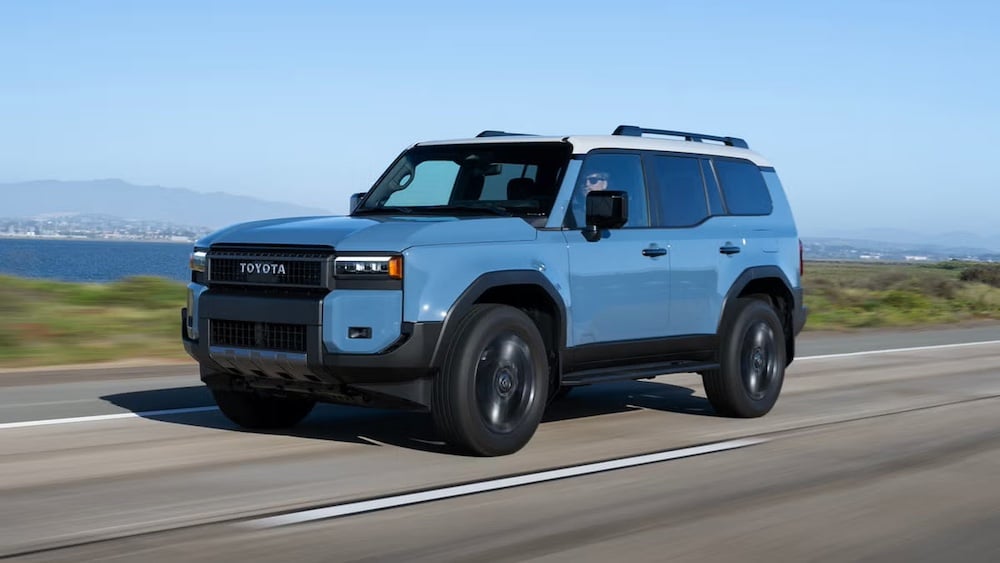 Toyota Land Cruiser за містом