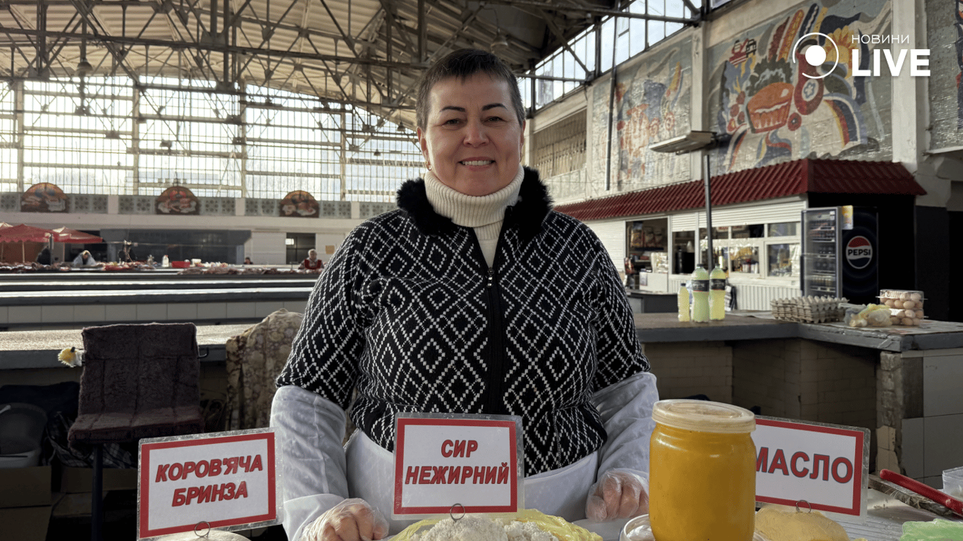 Продавчиня Тетяна про вартість молочки зимою