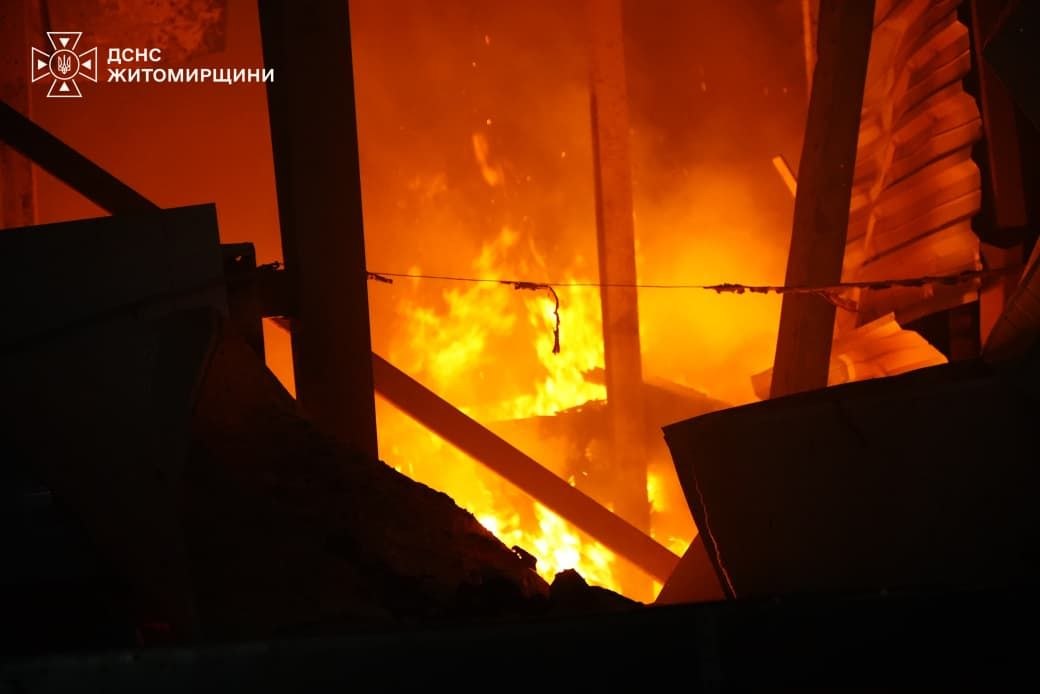 Російський обстріл Житомирщини 18 вересня