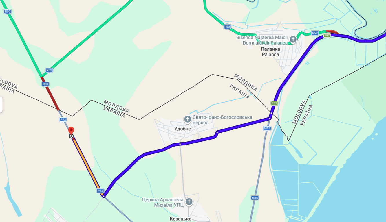 Затори на трасі Одеса-Рені: на кордонах збираються черги - фото 2