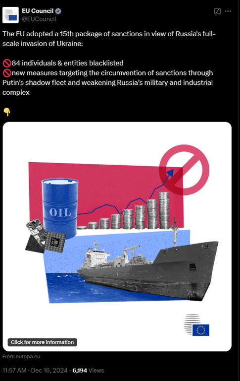 санкції Євросоюзу\