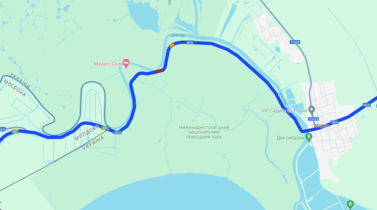 Затори у напрямку Паланки 11 серпня