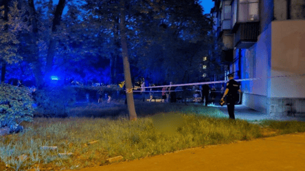 От взрыва образовалась воронка — в Киеве мужчина бросил гранату в жилой дом - 285x160
