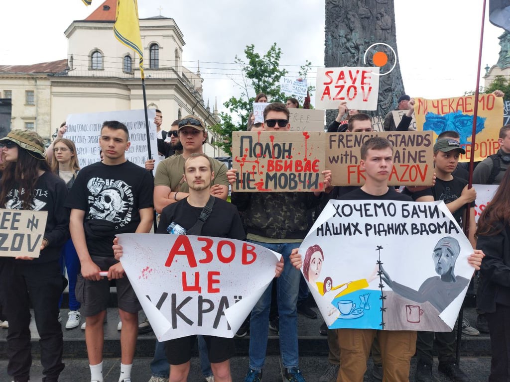 Акція FreeAzov у Львові