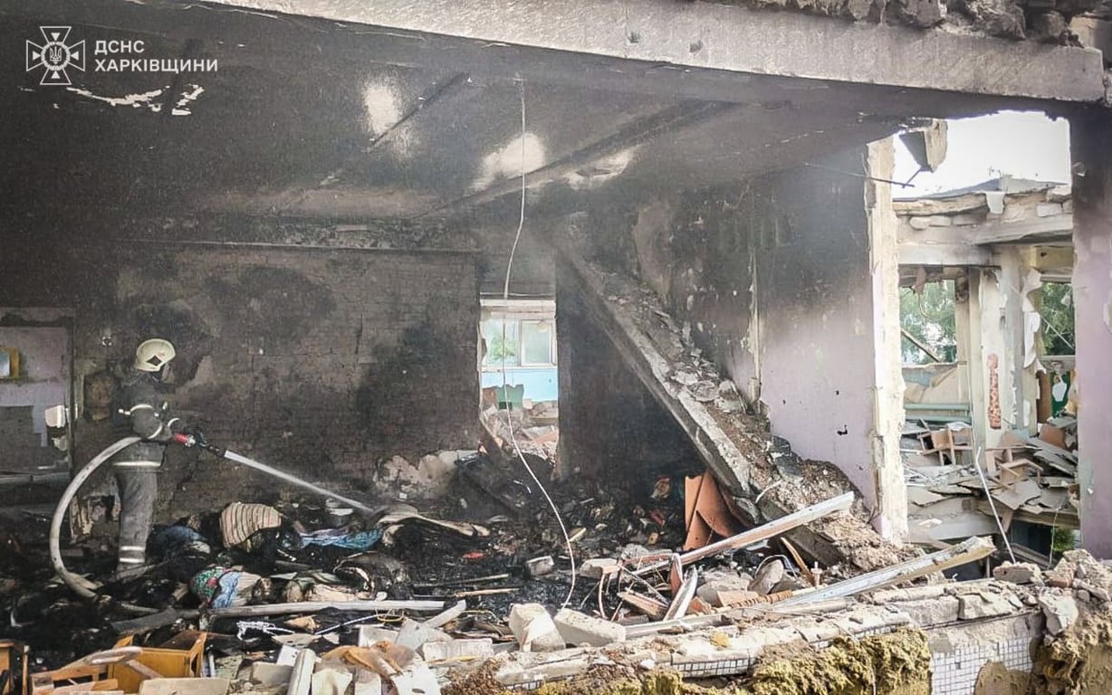 Окупанти обстріляли дитячий садок в Чугуєві