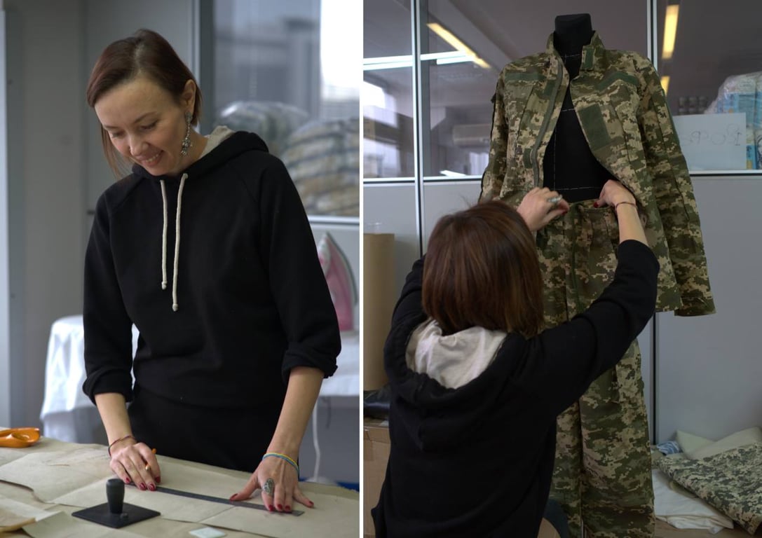 VETERANKA відшивали жіночу військову форму