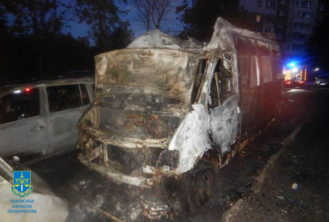 Последствия пожара Фото: полиция Львовской области