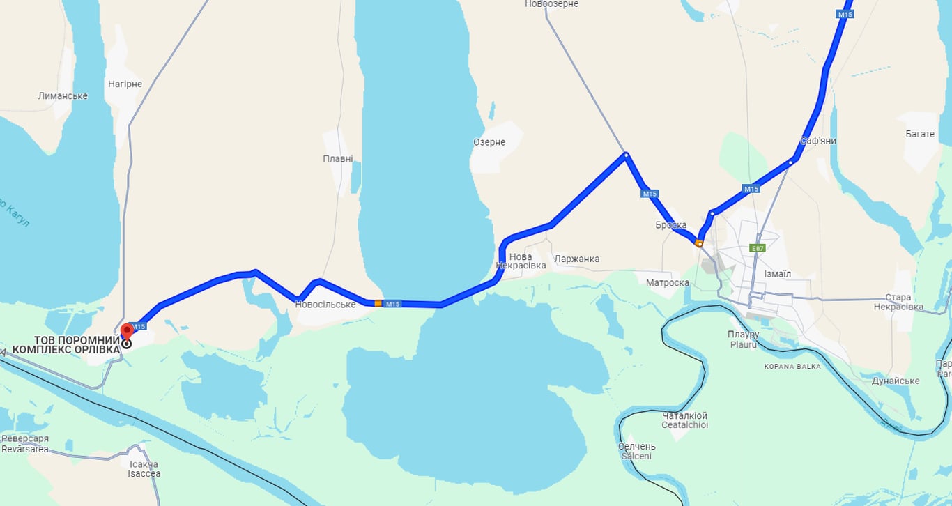 Затори у напрямку Орлівки 