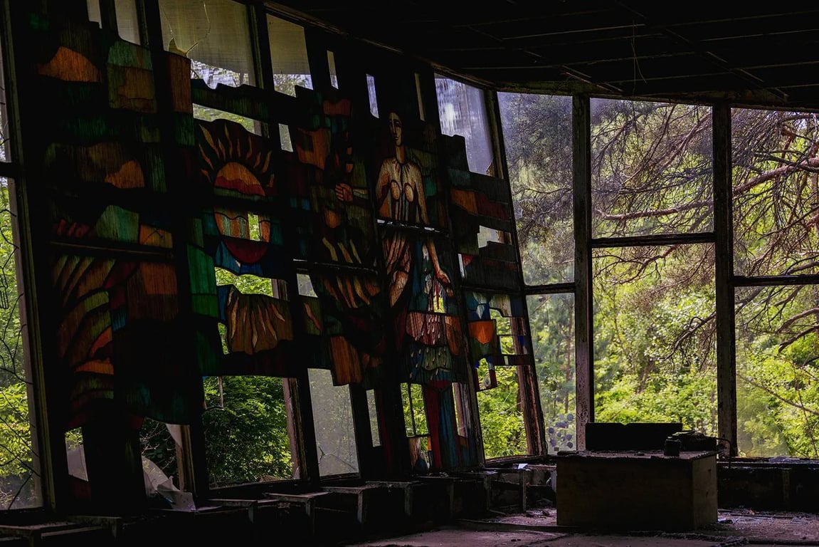 як виглядають колись популярні місця Прип'яті