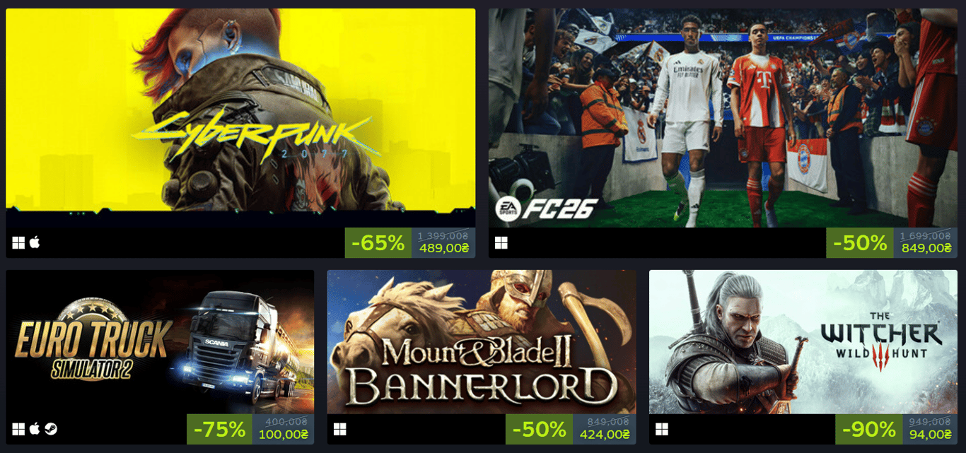 Игры в Steam отдают почти бесплатно — какие цены к Черной пятнице - фото 1