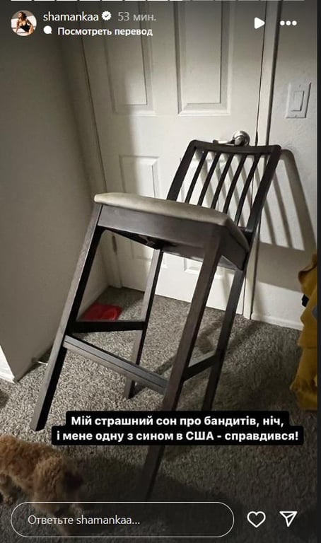 Аліна Шаманська ледь не стала жервтою бандитів. Фото: instagram.com/shamankaa/