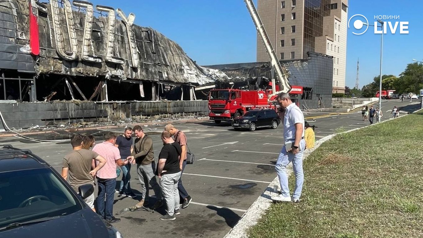 Удар по гіпермаркету в Одесі