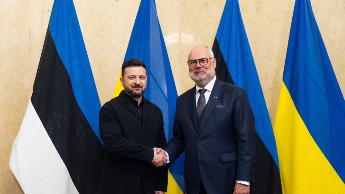 Зеленский: Эстония и партнеры помогают Украине выстоять