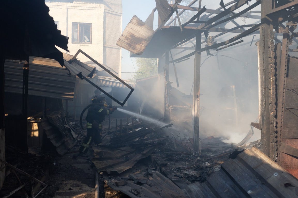 Російський обстріл Костянтинівки 22 серпня