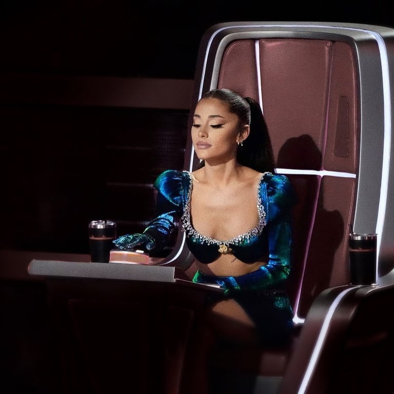 Аріана Гранде у шоу The Voice