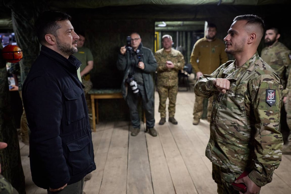 Нагородження воїнів у Донецькій області