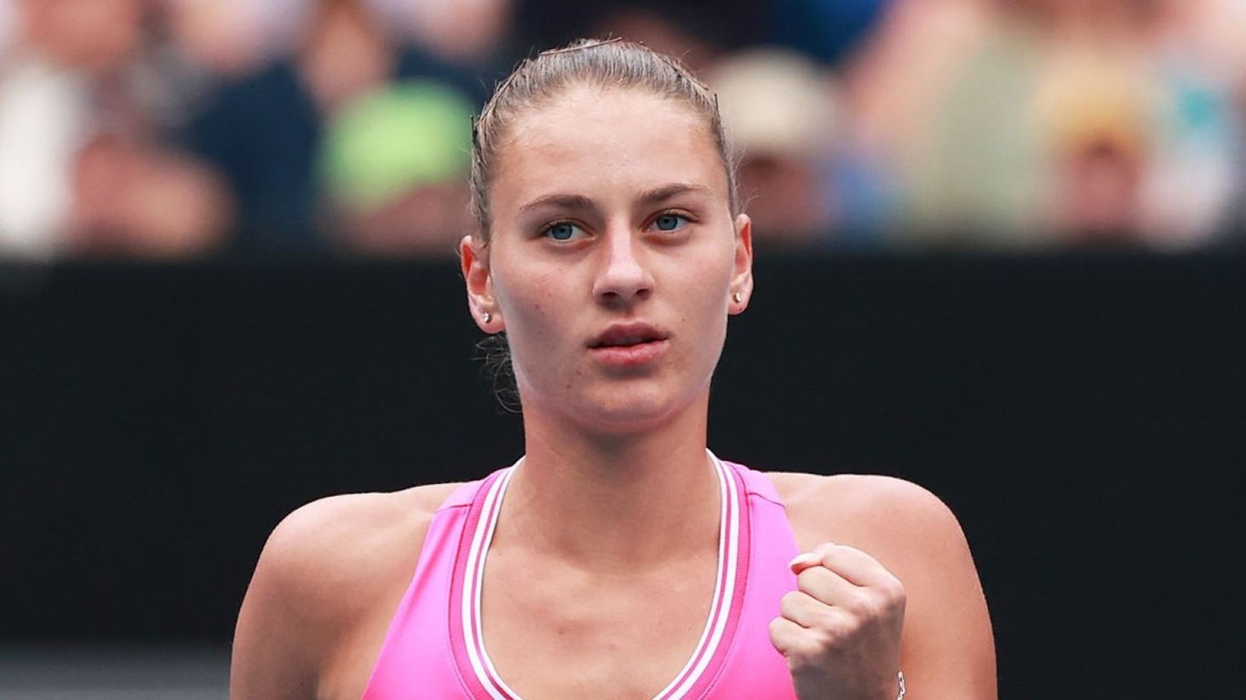 Костюк сенсаційно вийшла до чвертьфіналу Australian Open та підкорила рекорд