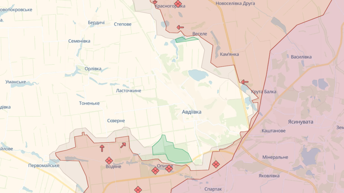 Карта бойових дій в Україні онлайн сьогодні, 18.10.2023 — DeepState, Liveuamap, ISW