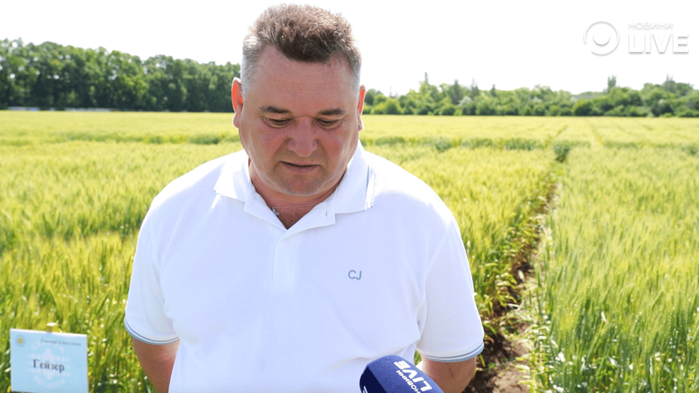 представник відділу рослинництва Південної Аграрної-Експортної Компанії, Володимир Козлов.про овочі