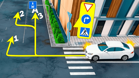 Підступний тест ПДР: яка траєкторія повороту дозволена - 285x160