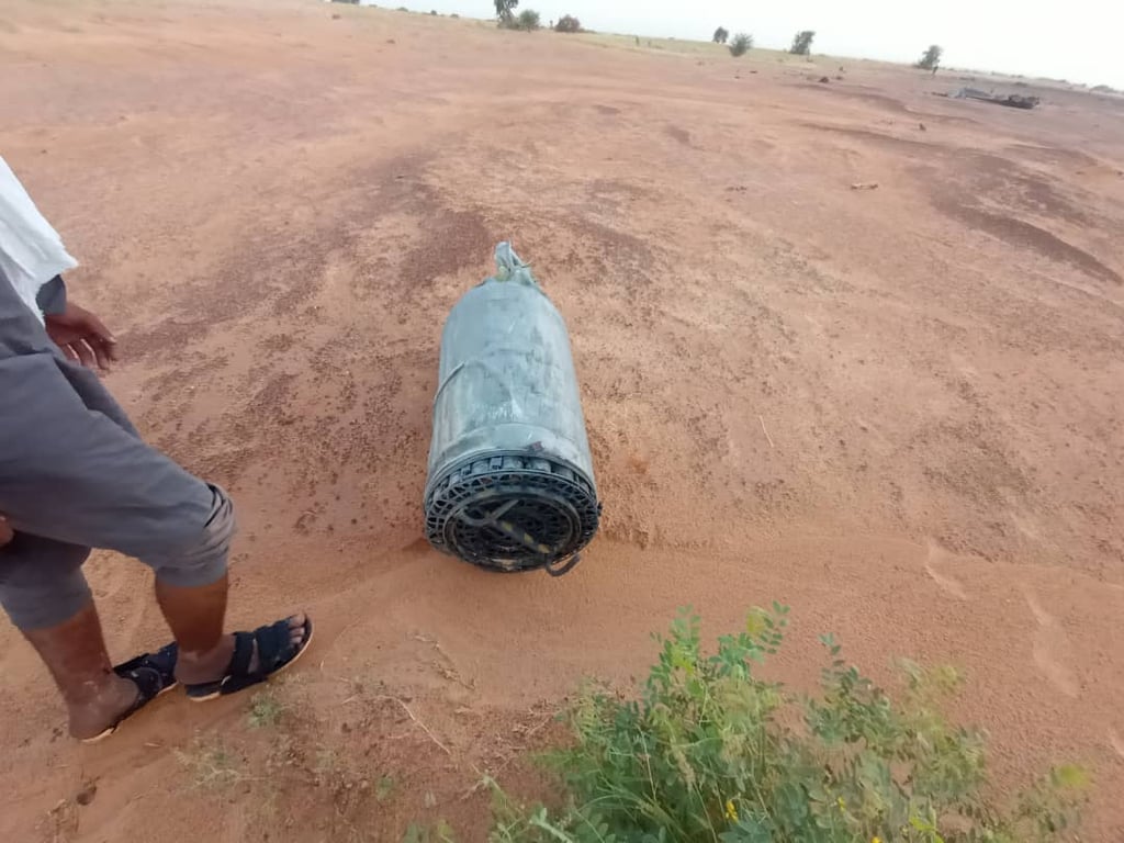 Обломки разбитого Су-25. Фото: Twitter