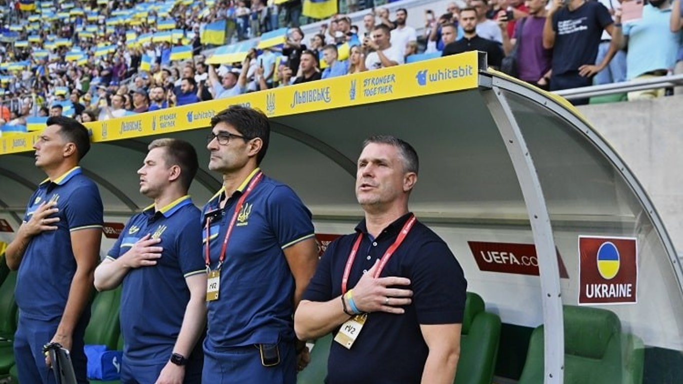 Ребров прокомментировал ничью сборной Украины с Англией