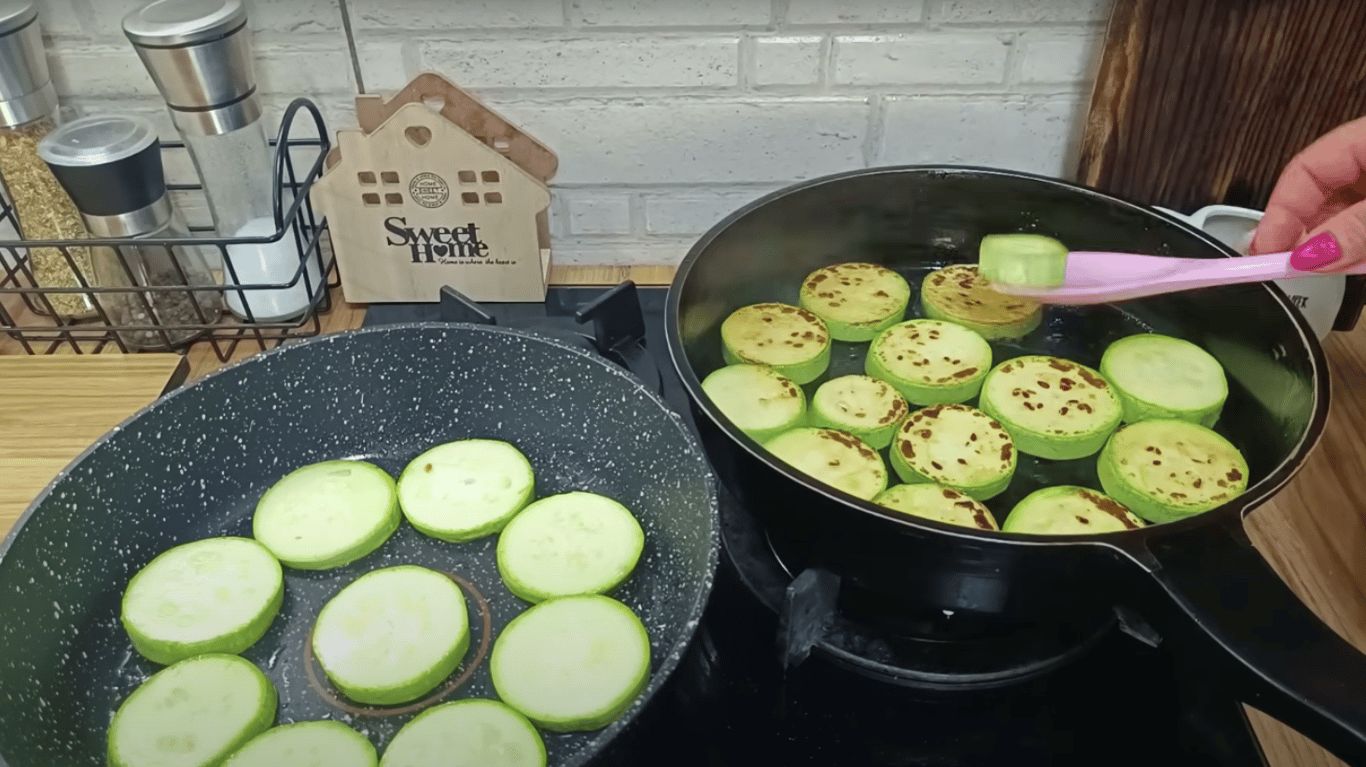 смажені кабачки на зиму