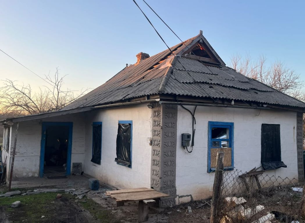 Шість приватних будинків постраждали від авіаудару по Синельниківщині