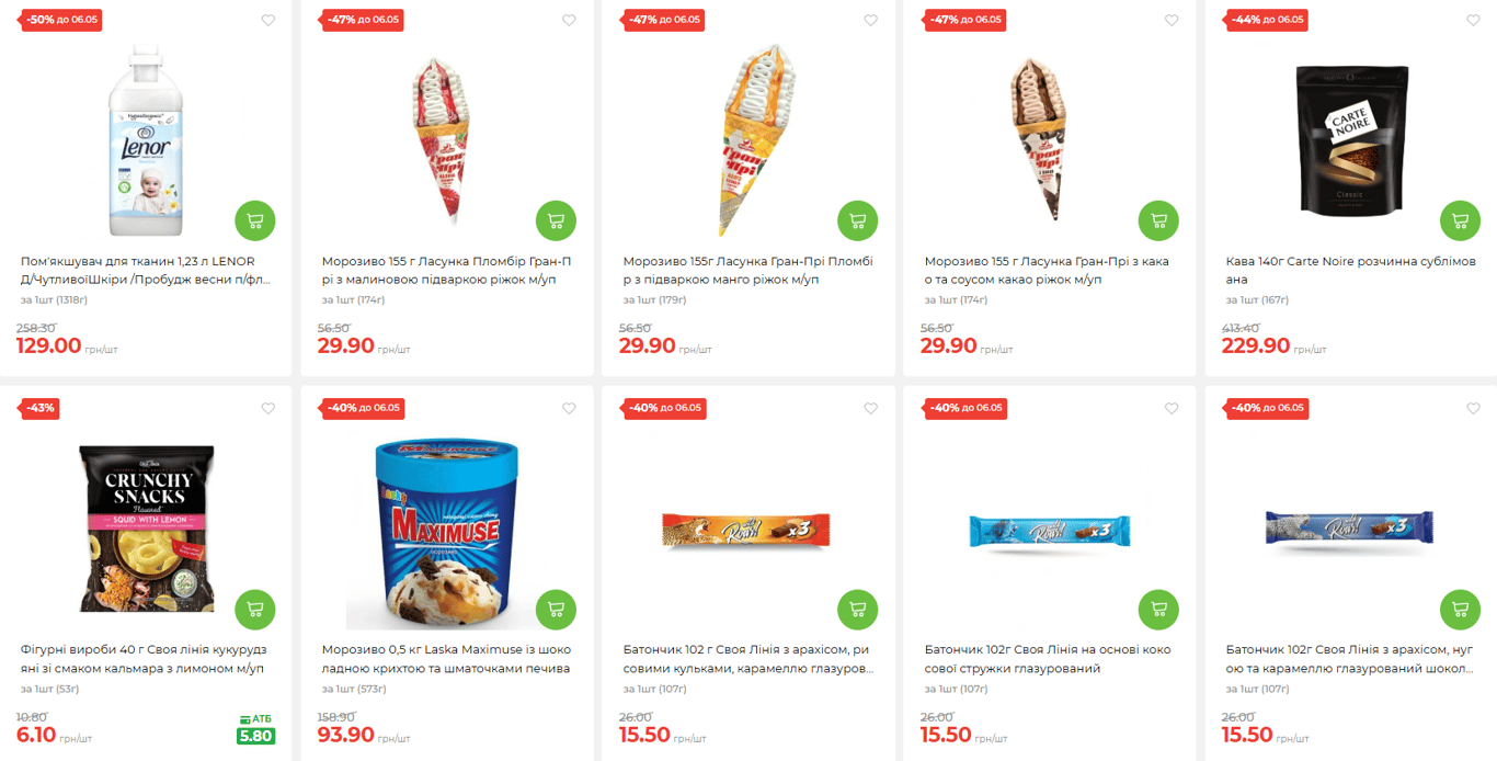 Знижки до 47% — які продукти в АТБ віддають майже за безцінь - фото 1