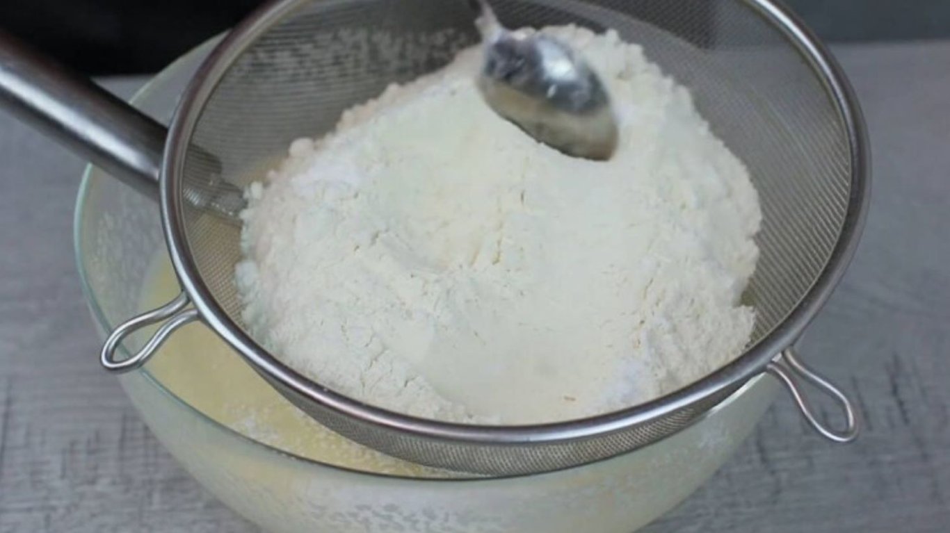 рецепт пирога с фруктами 