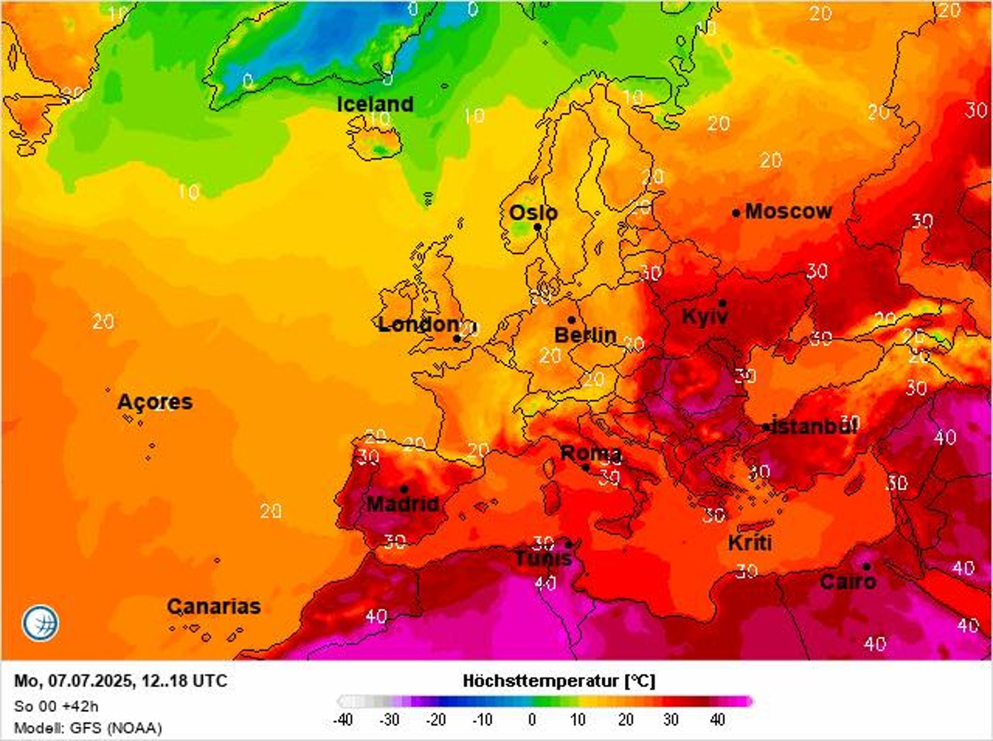 Погода в Україні на 7 липня