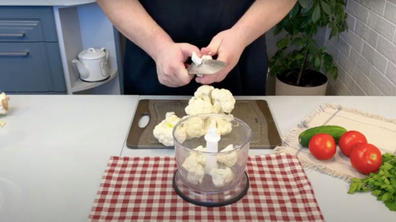 рецепт салата из цветной капусты