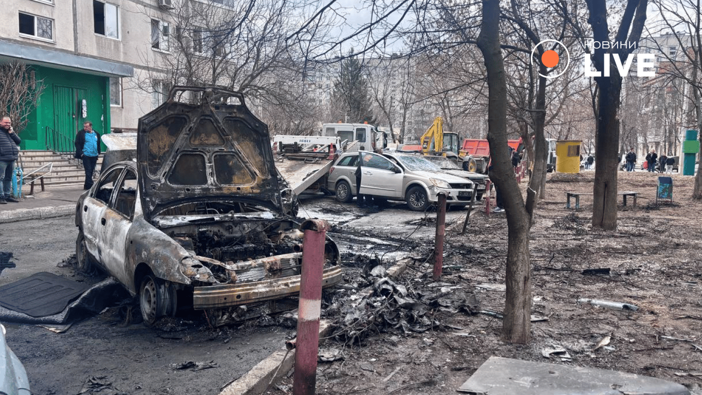 Удар Росії по Харкову 25 березня